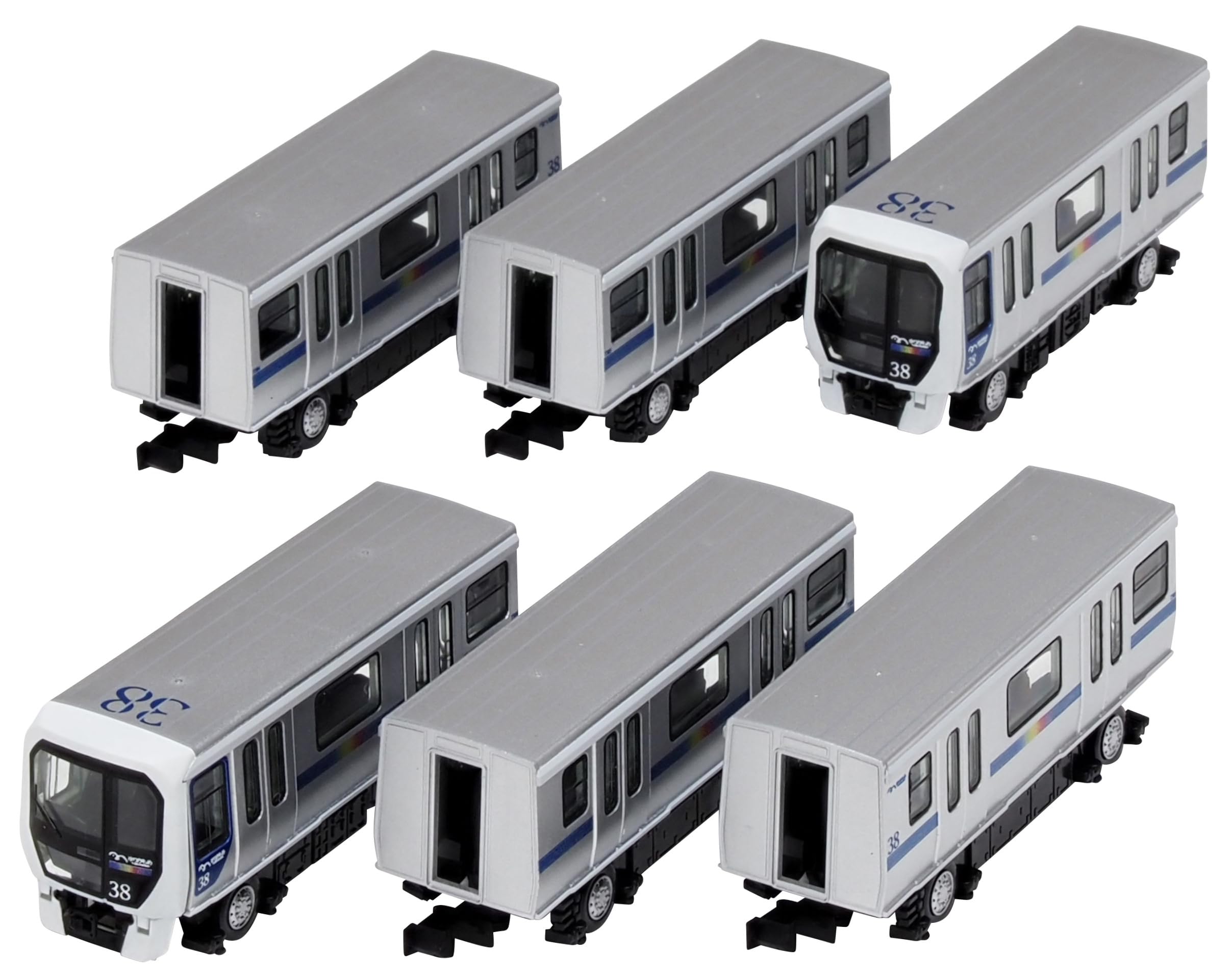 Tomytec Yurikamome 7300 Series 6-Car Set Diorama Supplies 332299