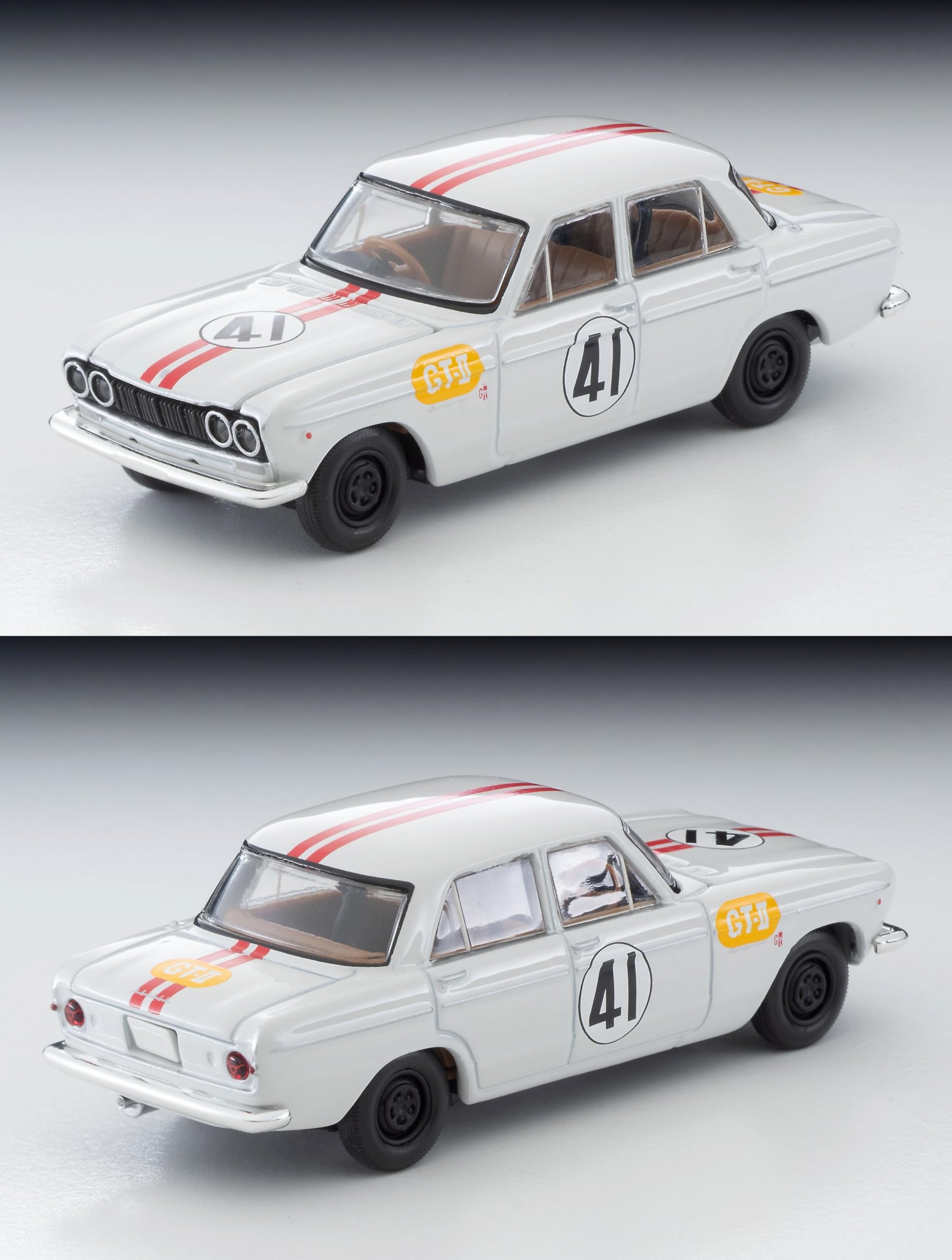 Tomytec Tomica Lv-213B Prince Skyline GT 2nd Japan GP 41 White Model Car