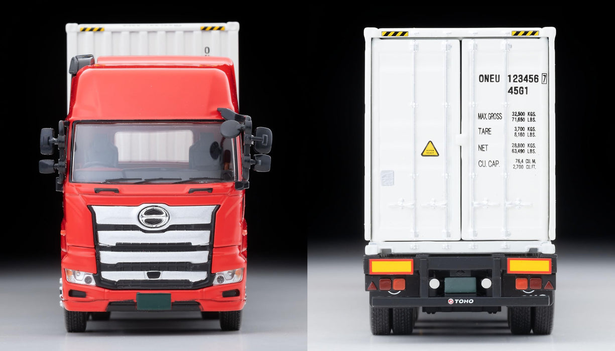Tomytec Tomica Limited Vintage Neo 1/64 Hino Profia Marine Container Trailer