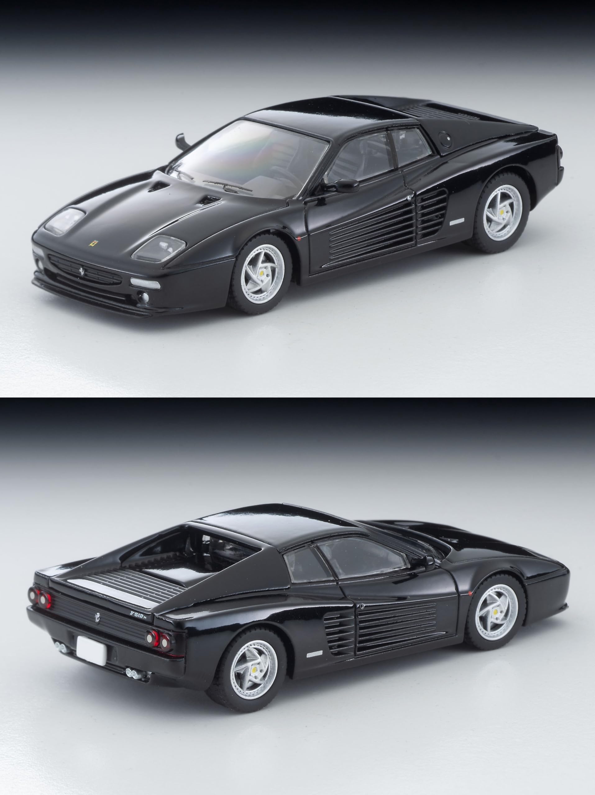 Tomytec Tomica Limited Vintage Neo Ferrari F512 M 1/64 Scale Black Model