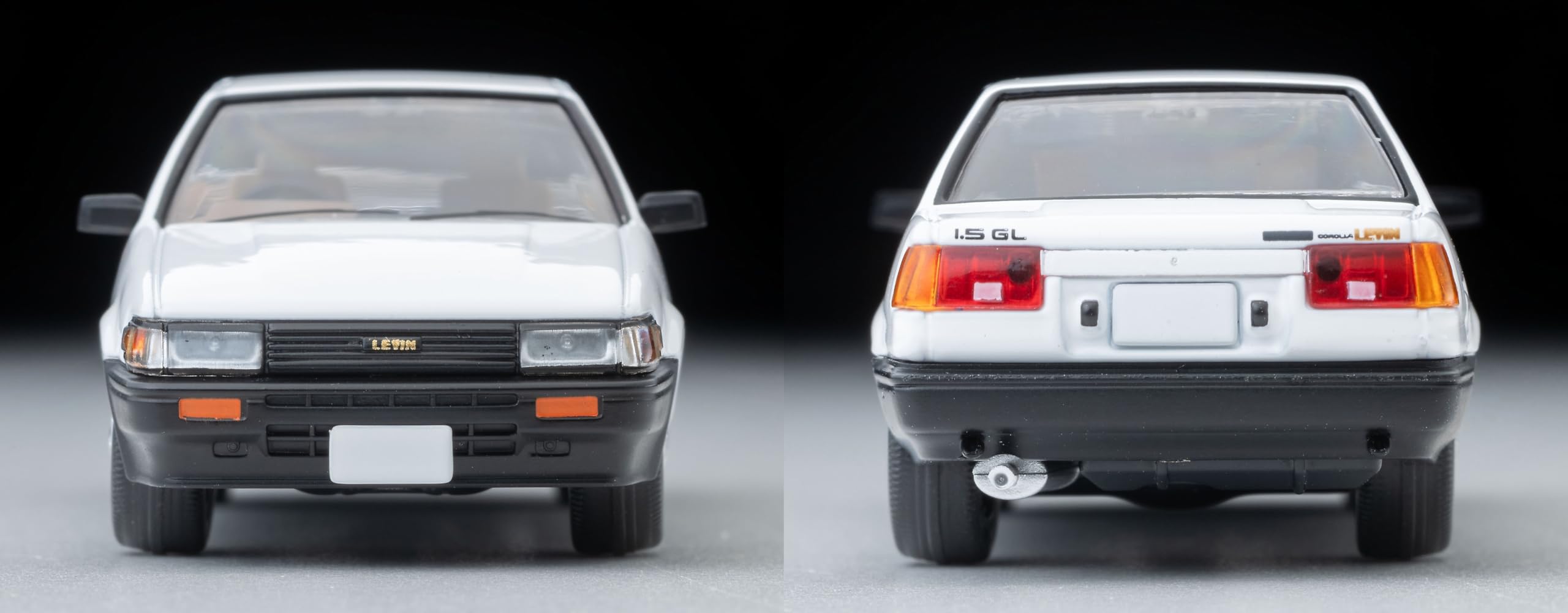 Tomytec 1/64 Toyota Corolla Levin 1983 Model Lime White TLV-N284E