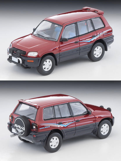 Tomytec Tomica Limited Vintage Neo 1/64 Toyota RAV4L V 1995 Wine Gray Model