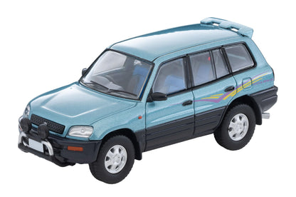 Tomytec 1/64 Toyota Rav4L V Light Blue/Gray 1995 Model - Limited Vintage Neo