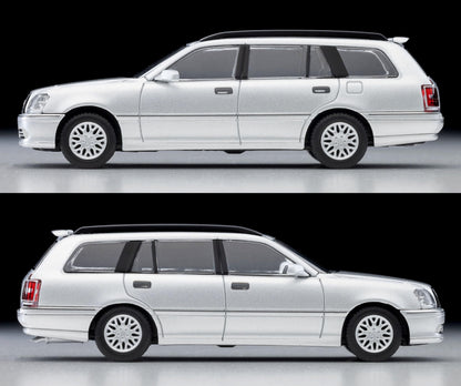 Tomytec 1/64 Toyota Crown Estate Athlete V Silver 2001 Model Lv-N355A