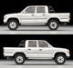 Tomytec Toyota Hilux 4WD Double Cab SSR Silver 1991 Model Lv-N256C- Japan Figure Store - #1 Bring To You The Best Japanese Goods