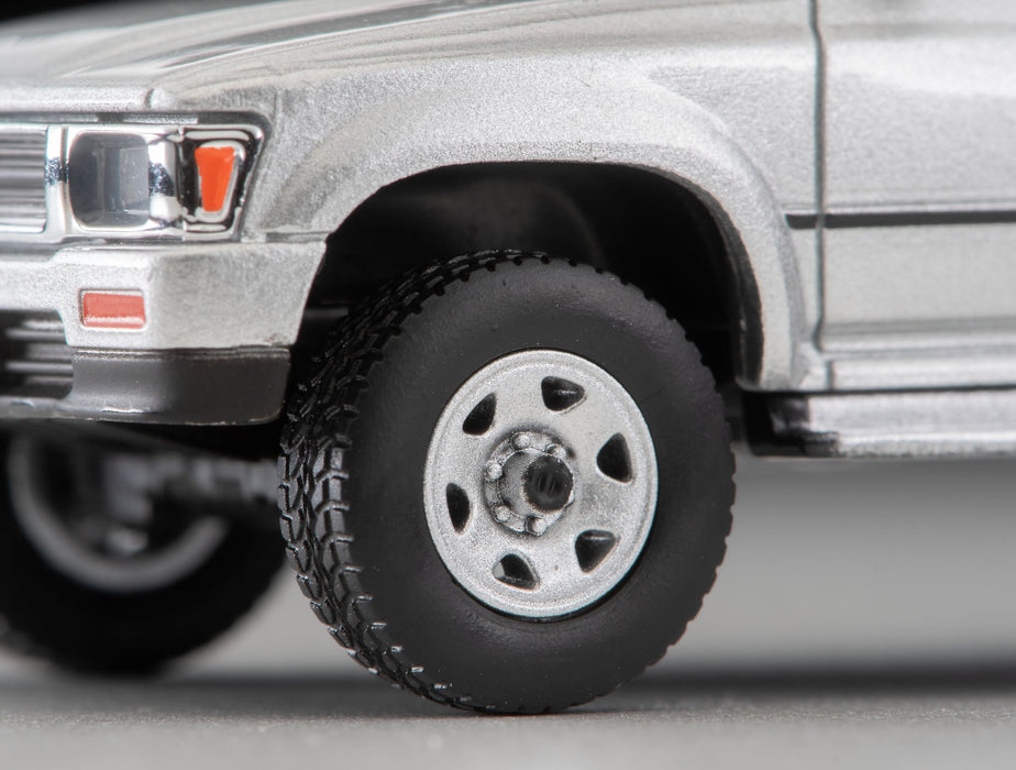 Tomytec Toyota Hilux 4WD Double Cab SSR Silver 1991 Model Lv-N256C- Japan Figure Store - #1 Bring To You The Best Japanese Goods