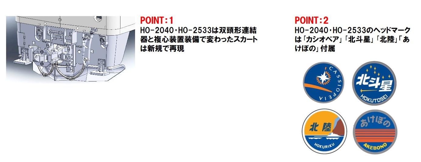 Tomytec Tomix HO Gauge JR EF81 Double-Headed Electric Locomotive HO-2040