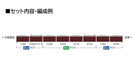 Tomytec Tomix N Gauge Model Train Hankyu 2000 Series Takarazuka Set