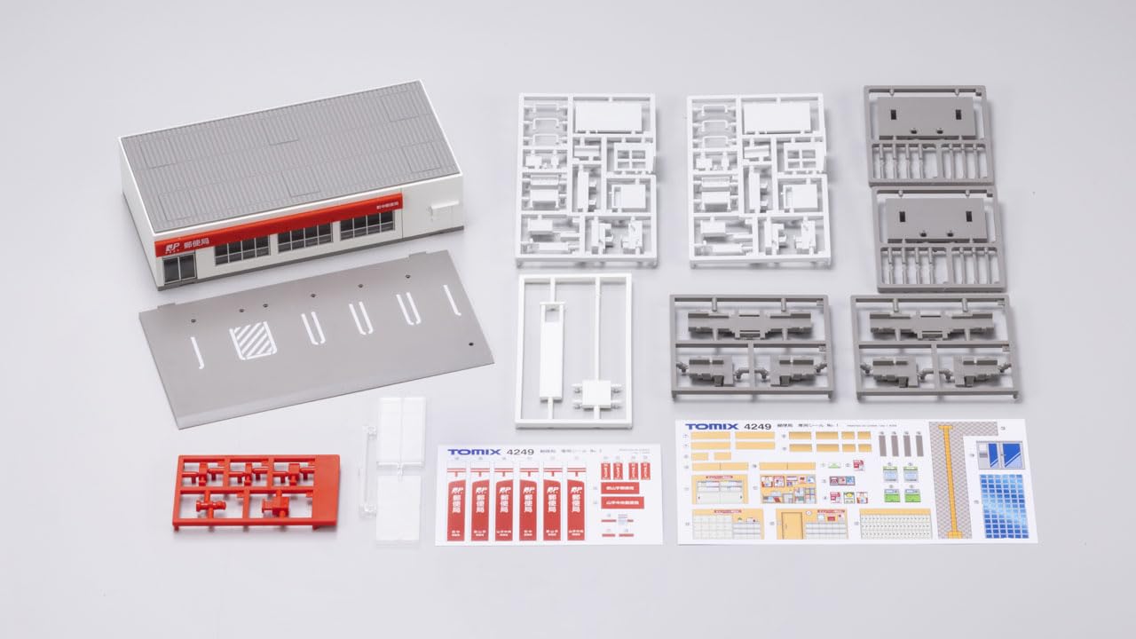 Tomytec Tomix N Gauge 4249 Post Office Diorama Supplies Model Kit