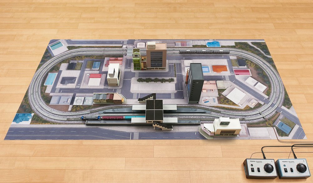 Tomytec Tomix N Gauge Panorama Mat Town 8192 Railway Model Supplies- Japan Figure Store - #1 Bring To You The Best Japanese Goods