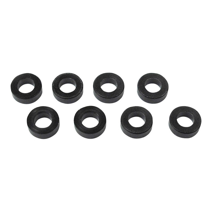 Tamiya Top Line Black Delrin M3 Spacer 2.0mm Thickness Pack of 8- Japan Figure Store - #1 Bring To You The Best Japanese Goods