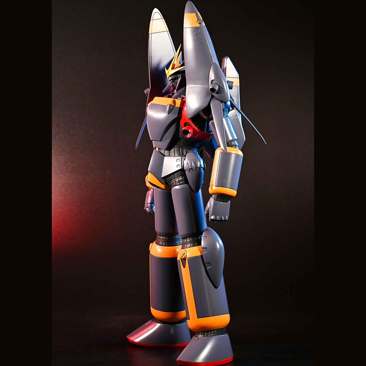 Kaiyodo Mega Sofubi Advance Gunbuster Figure Top O Nerae Model Collectible- Japan Figure Store - #1 Bring To You The Best Japanese Goods
