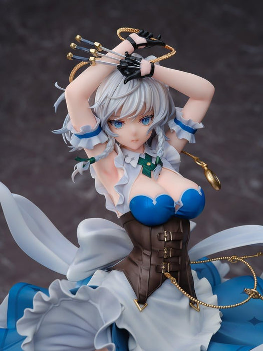 Magi Arts Touhou Project Izayoi Sakuya 1/6 Deluxe Figure with Tapestry- Japan Figure Store - #1 Bring To You The Best Japanese Goods
