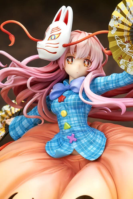 Ques Q Touhou Project Kokoro Hatano Light Arms Edition 1/8 Figure- Japan Figure Store - #1 Bring To You The Best Japanese Goods