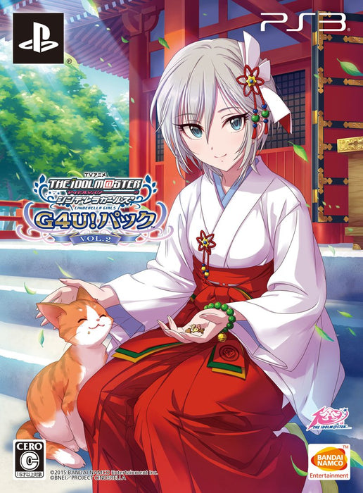 Playstation Tv Anime Idolmaster Cinderella Girls G4U Pack Vol.2 Limited Edition