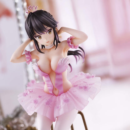 Union Creative Flamingo Ballet Ponytail Girl PVC ABS Figure Non-Scale Model