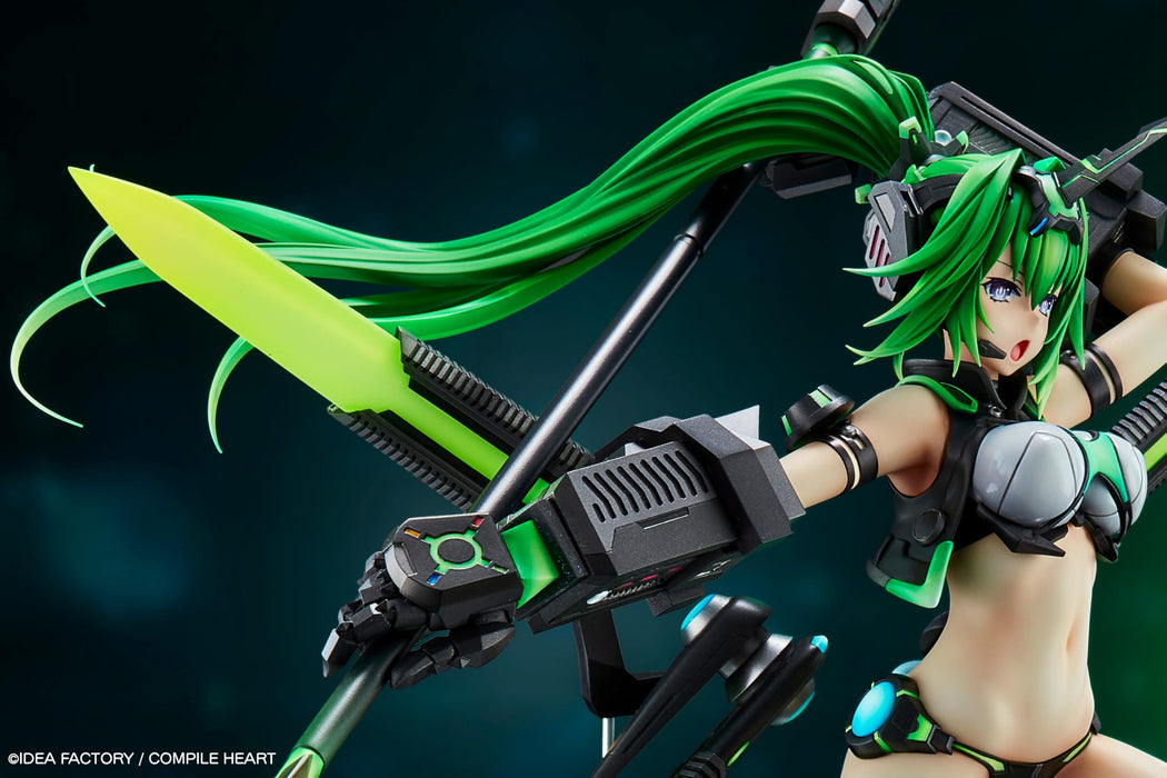 Vertex Megadimension Neptunia Vii Next Figurine PVC Verte à l'échelle 1/7