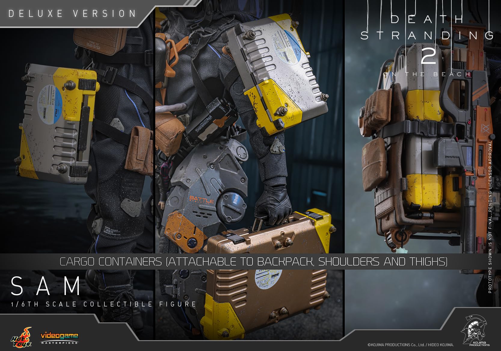 Hot Toys Video Game Masterpiece Death Stranding 2 Sam Deluxe 1/6 Figure