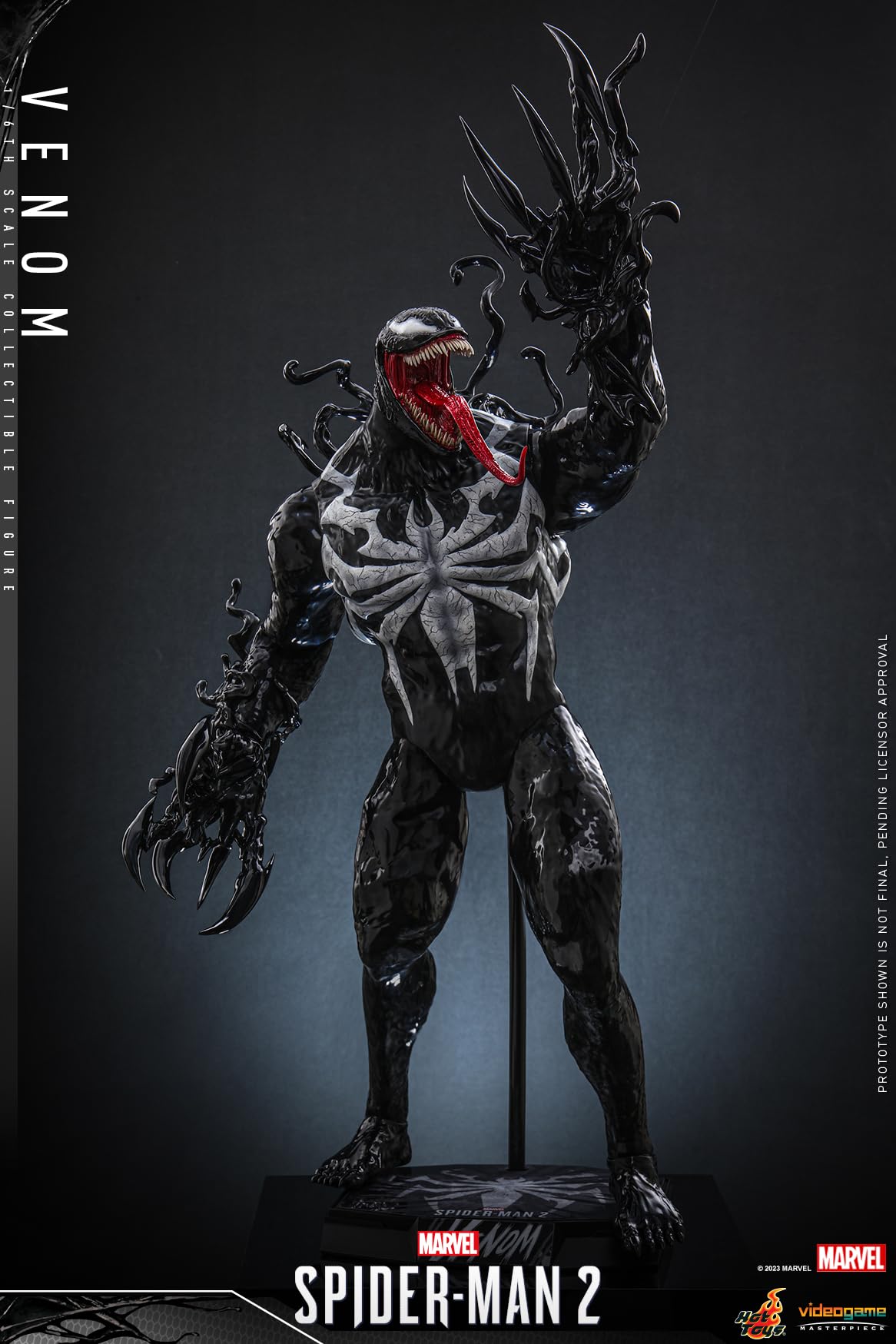 Hot Toys Video Game Marvel Spider-Man 2 Venom 1/6 Scale Action Figure