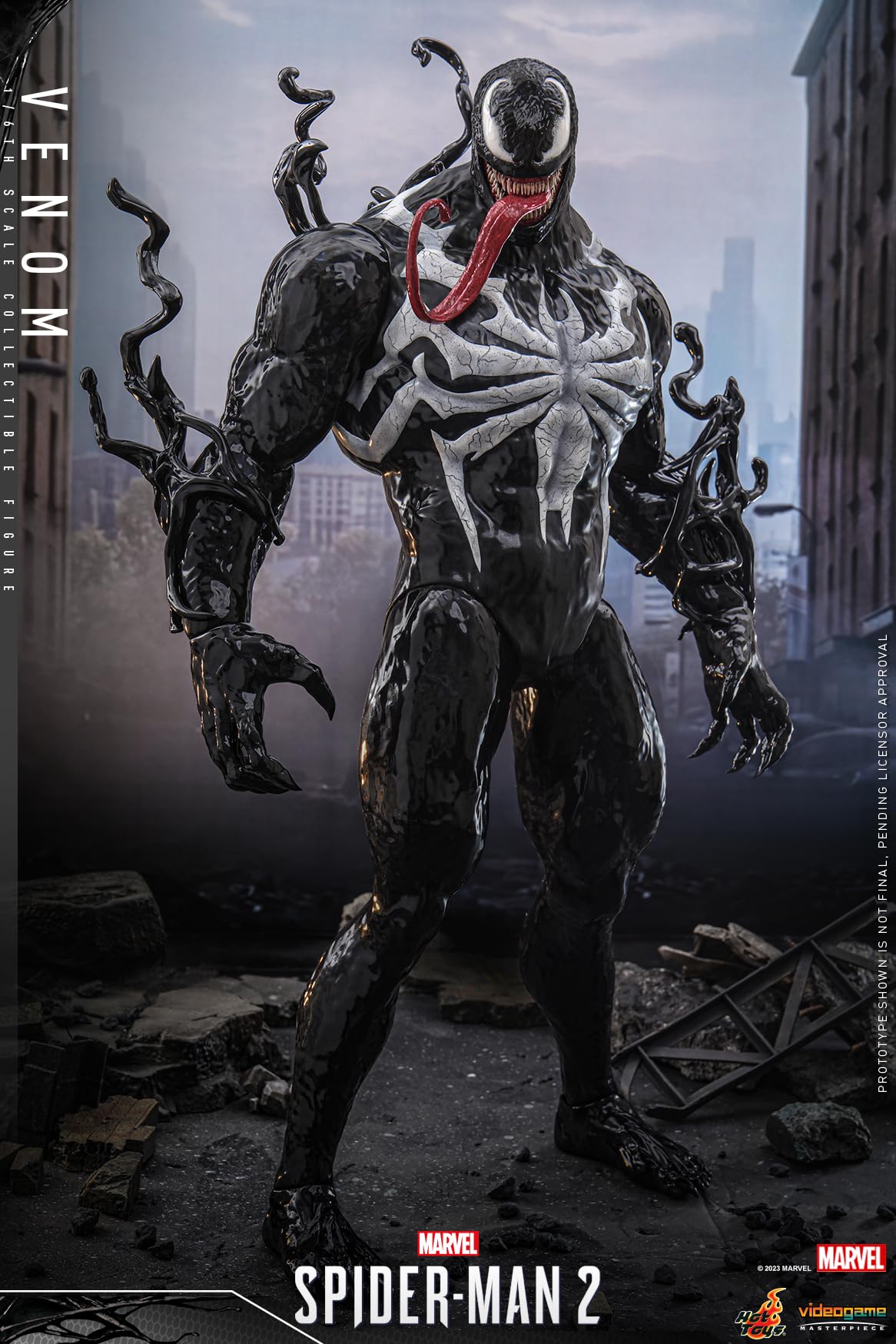 Hot Toys Video Game Marvel Spider-Man 2 Venom 1/6 Scale Action Figure