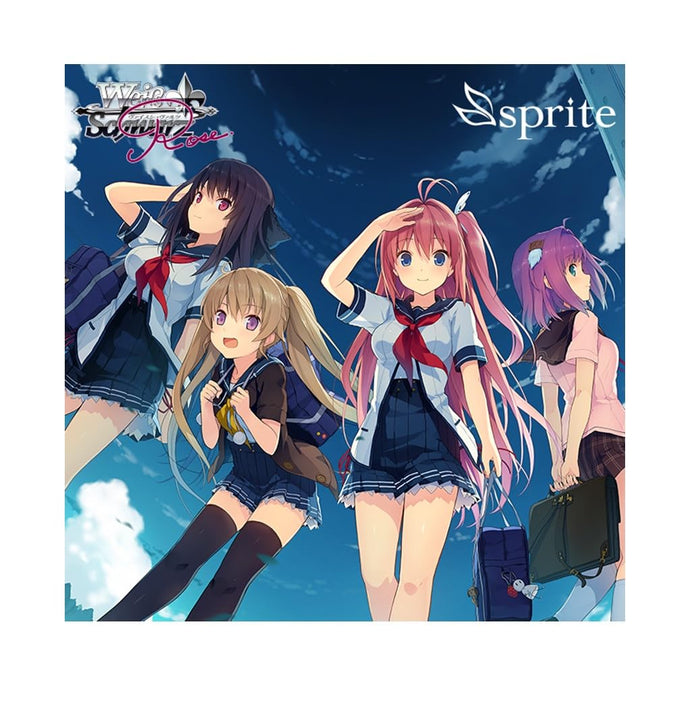 Bushiroad Weiss Schwarz Rose Sprite Booster Pack Box - Card Game Expansion- Japan Figure Store - #1 Bring To You The Best Japanese Goods