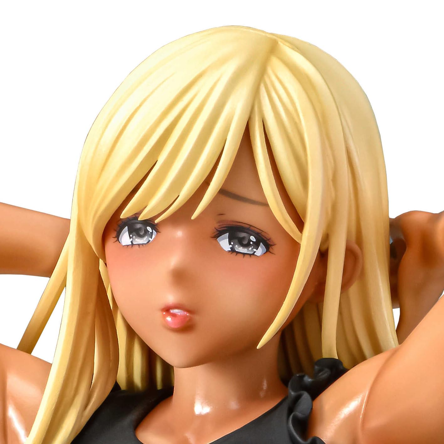 Q-Six You Are In The Sky Asai Kaori 1/6 Kuro Gal Ver Collectible Figurine- Japan Figure Store - #1 Bring To You The Best Japanese Goods