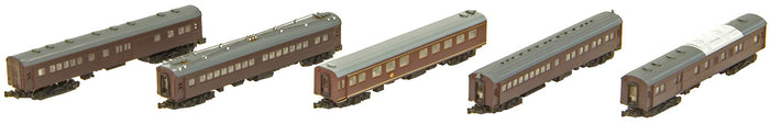Rokuhan Z Gauge No. 1 Imperial Early Model Train 5-Car Passenger Set T036-2- Japan Figure Store - #1 Bring To You The Best Japanese Goods