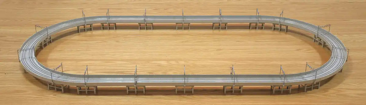 Kato N Gauge V13 Double Track Elevated Track Set 20-872 R414/381- Japan Figure Store - #1 Bring To You The Best Japanese Goods