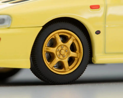 Tomytec Tomica Limited Vintage Neo 1/64 Yellow Subaru Impreza Wrx Sti Japan 320371- Japan Figure Store - #1 Bring To You The Best Japanese Goods