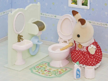 Epoch Sylvanian Families Toilet Set Car-629 St Mark Certified Age 3+ Dollhouse Toy- Japan Figure Store - #1 Bring To You The Best Japanese Goods