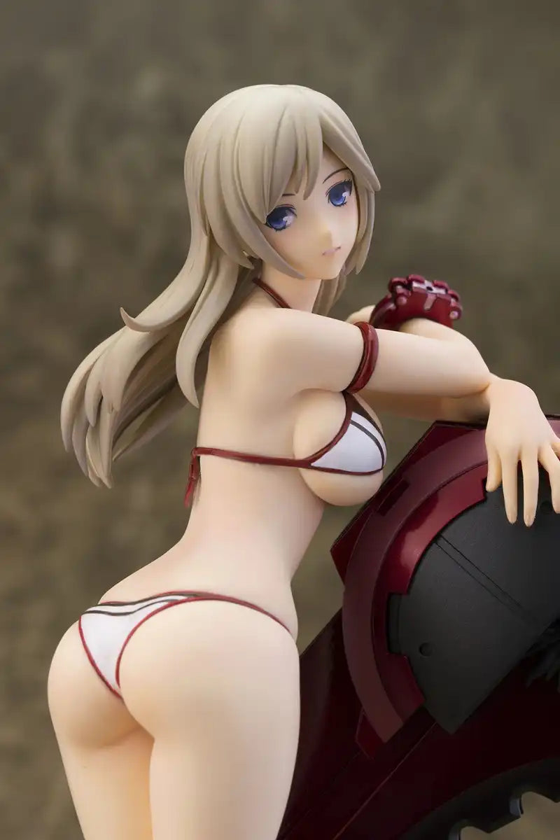 Alphamax God Eater 2 Alisa Illinichina Amiera White Swimsuit Ver. 1/8 Scale Pvc Figure Japan- Japan Figure Store - #1 Bring To You The Best Japanese Goods