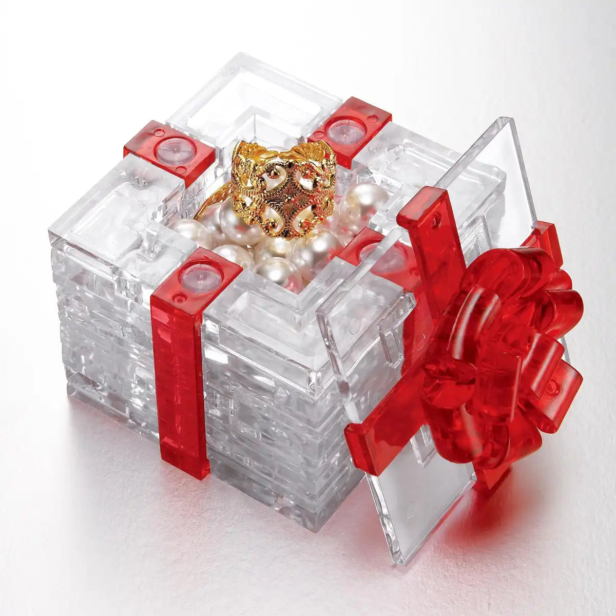 BEVERLY Crystal 3D Puzzle 50160 Gift Box Red- Japan Figure Store - #1 Bring To You The Best Japanese Goods