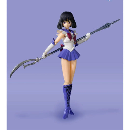 Bandai Spirits Shfiguarts Sailor Moon R Sailor Saturn -Animation Color Edition- About 130Mm Pvc Abs Painted Movable Figure- Japan Figure Store - #1 Bring To You The Best Japanese Goods