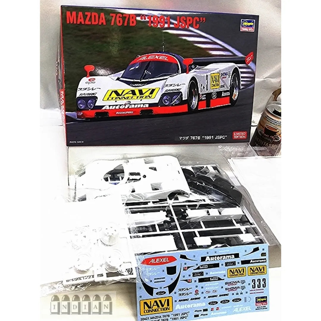 HASEGAWA 20421 Mazda 767B1991 Jspc 1/24 Scale Kit- Japan Figure Store - #1 Bring To You The Best Japanese Goods