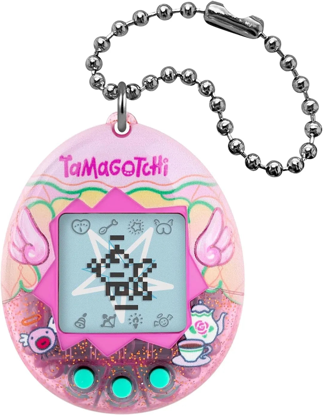 BANDAI Original Tamagotchi Tama Candy Virtual Pet Toy - Angel Tea Time
 - 4582769902512