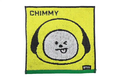 MARUSHIN - Bt21 Hand Towel 'Face Chimmy'- Japan Figure Store - #1 Bring To You The Best Japanese Goods