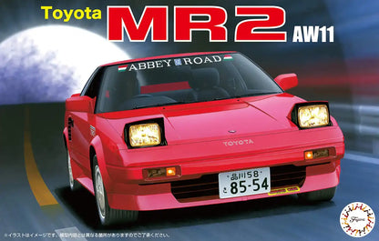 Fujimi Inch Up 1/24 Toyota Mr2 Aw11 Japanese Scale Car Toys Plastic Model Set- Japan Figure Store - #1 Bring To You The Best Japanese Goods