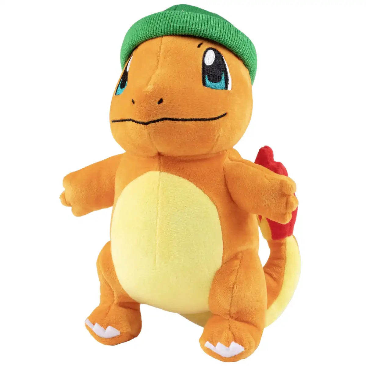Pokemon 8-Inch Holiday Charmander Plush with Winter Hat - Perfect Gift for Kids
