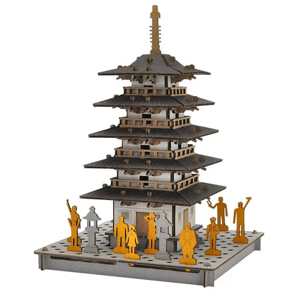 Hacomo Pusu Five-Story Tower 4416- Japan Figure Store - #1 Bring To You The Best Japanese Goods