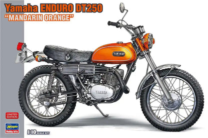 HASEGAWA 1/10 Yamaha Trail Dt250 'Mandarin Orange' Plastic Model- Japan Figure Store - #1 Bring To You The Best Japanese Goods