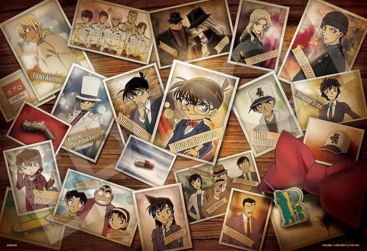 EPOCH 31-528 Jigsaw Puzzle Table Evidence Photos Detective Conan Case Closed 1053 S-Pieces- Japan Figure Store - #1 Bring To You The Best Japanese Goods