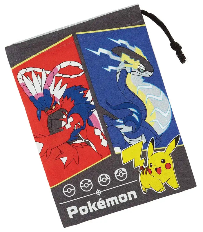 Skater Pokemon Kids Cup Bag 21x15 cm Made in Japan Model 23N Kb62-A- Japan Figure Store - #1 Bring To You The Best Japanese Goods