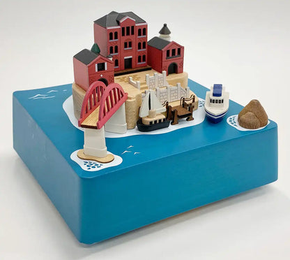 Sanrio Wooden Music Box Ship H9125 720551- Japan Figure Store - #1 Bring To You The Best Japanese Goods