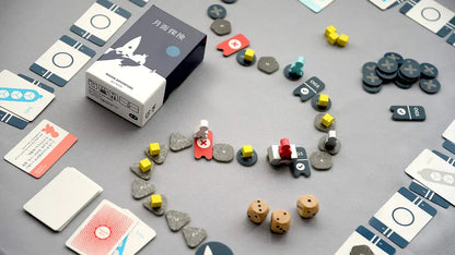 Oink Games Board Game: Moon Exploration- Japan Figure Store - #1 Bring To You The Best Japanese Goods