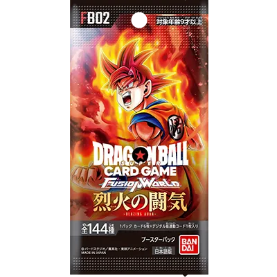 Dragon Ball Fusion World Blazing Aura Super Card Game Box [FB02]- Japan Figure Store - #1 Bring To You The Best Japanese Goods