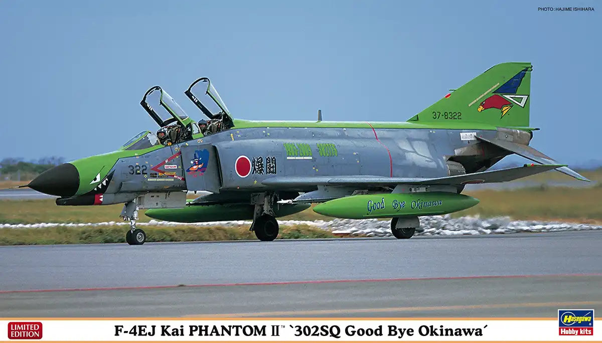 HASEGAWA 02182 F-4Ej Kai Phantom Ii 302Sq Good Bye Okinawa 1/72 Scale Kit- Japan Figure Store - #1 Bring To You The Best Japanese Goods