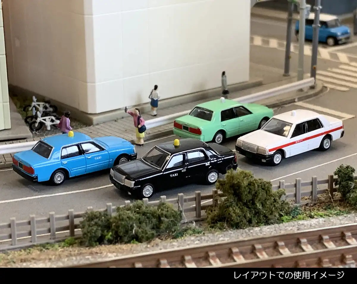 Tomytec Japan Car Collection Basic Set Taxi Diorama Supplies- Japan Figure Store - #1 Bring To You The Best Japanese Goods