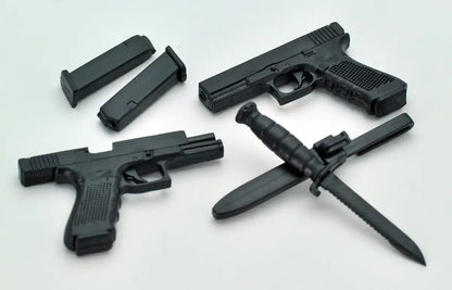 TOMYTEC La028 Military Series Little Armory Glock17 / 18C Type 1/12 Scale Kit- Japan Figure Store - #1 Bring To You The Best Japanese Goods