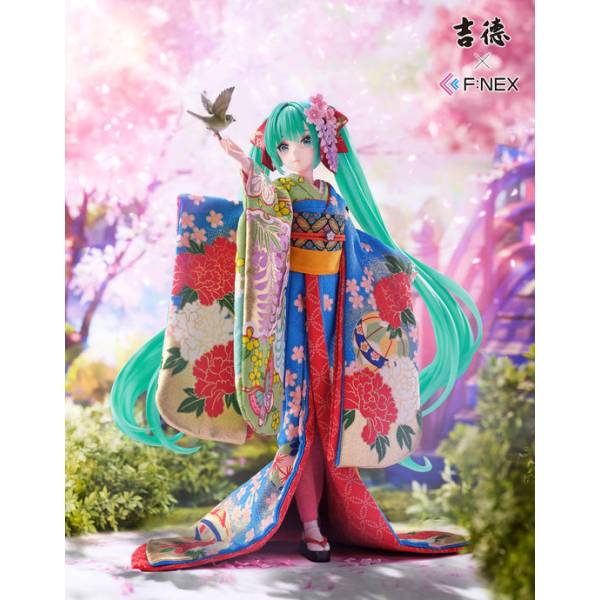 F:NEX: Vocaloid - Hatsune Miku 1/4 Scale - Nihon Ningyou Edition (Limited Edition) [FuRyu / Yoshitoku]