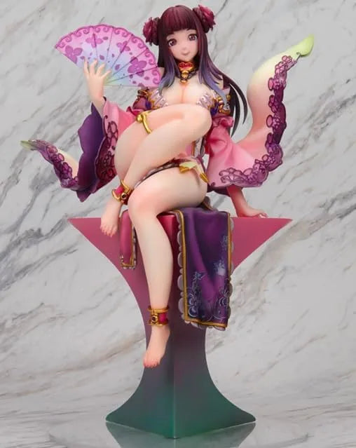Good Smile Company Three Kingdoms Trading Card Game He Taohou PVC Figure 1/7 Scale